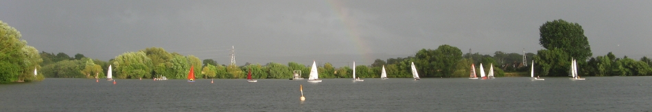 Sailing at Frampton on Severn